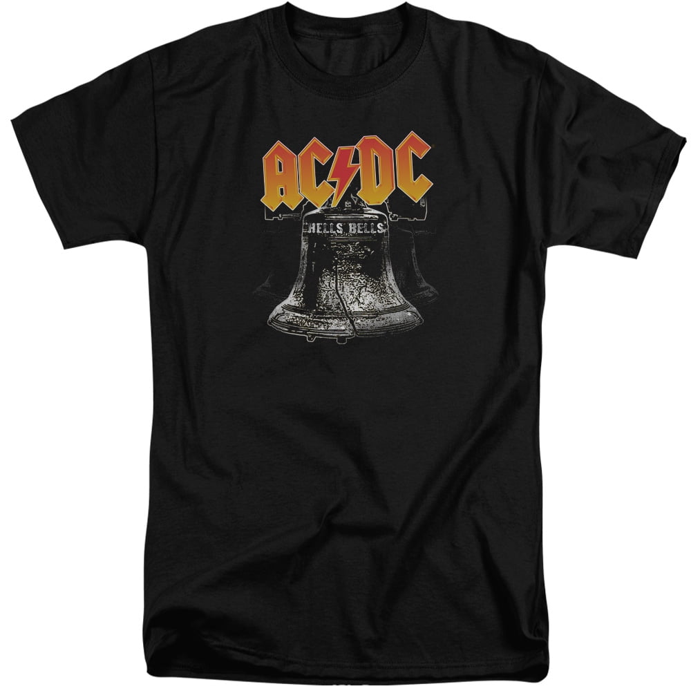 AC/DC Men's Hell's Bells T-shirt Tall Black - Walmart.com