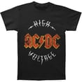 thumbnail image 1 of AC/DC Men's High Voltage T-shirt XX-Large Black, 1 of 3