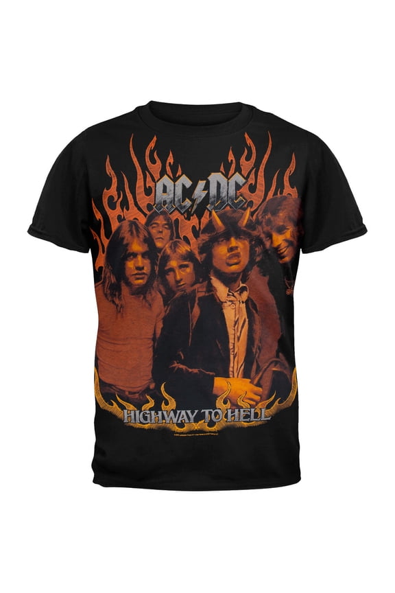 AC/DC Men's Highway To Hell Short Sleeve T Shirt