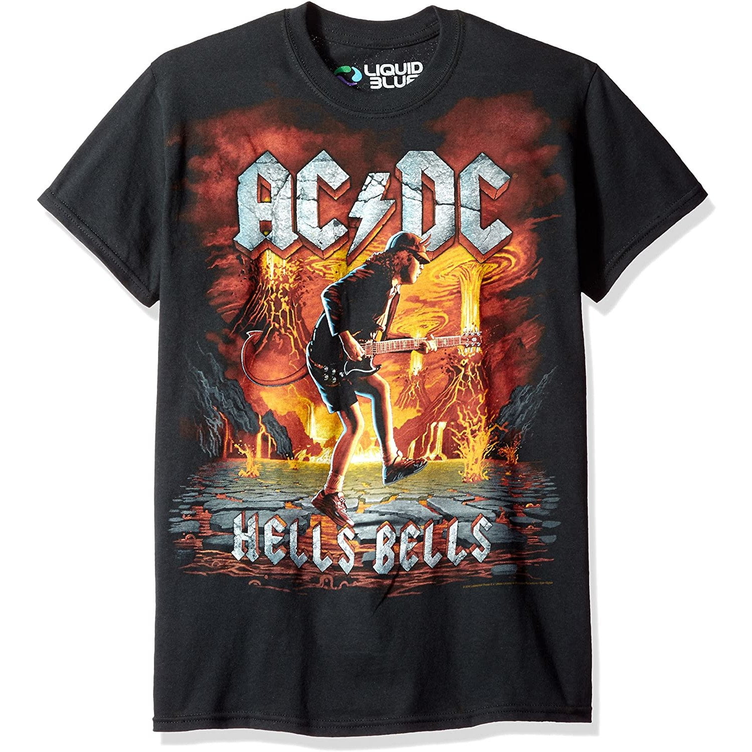 AC/DC Rock Eruption Adult T-Shirt - Walmart.com