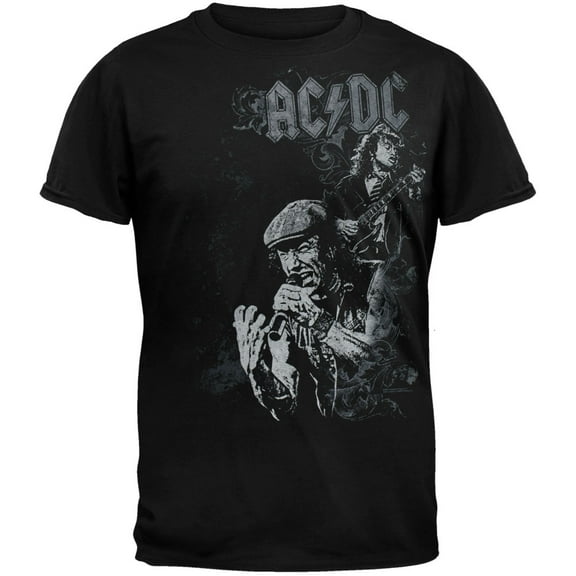 AC/DC Men's Shoot To Thrill Black Short Sleeve Short Sleeve T Shirt