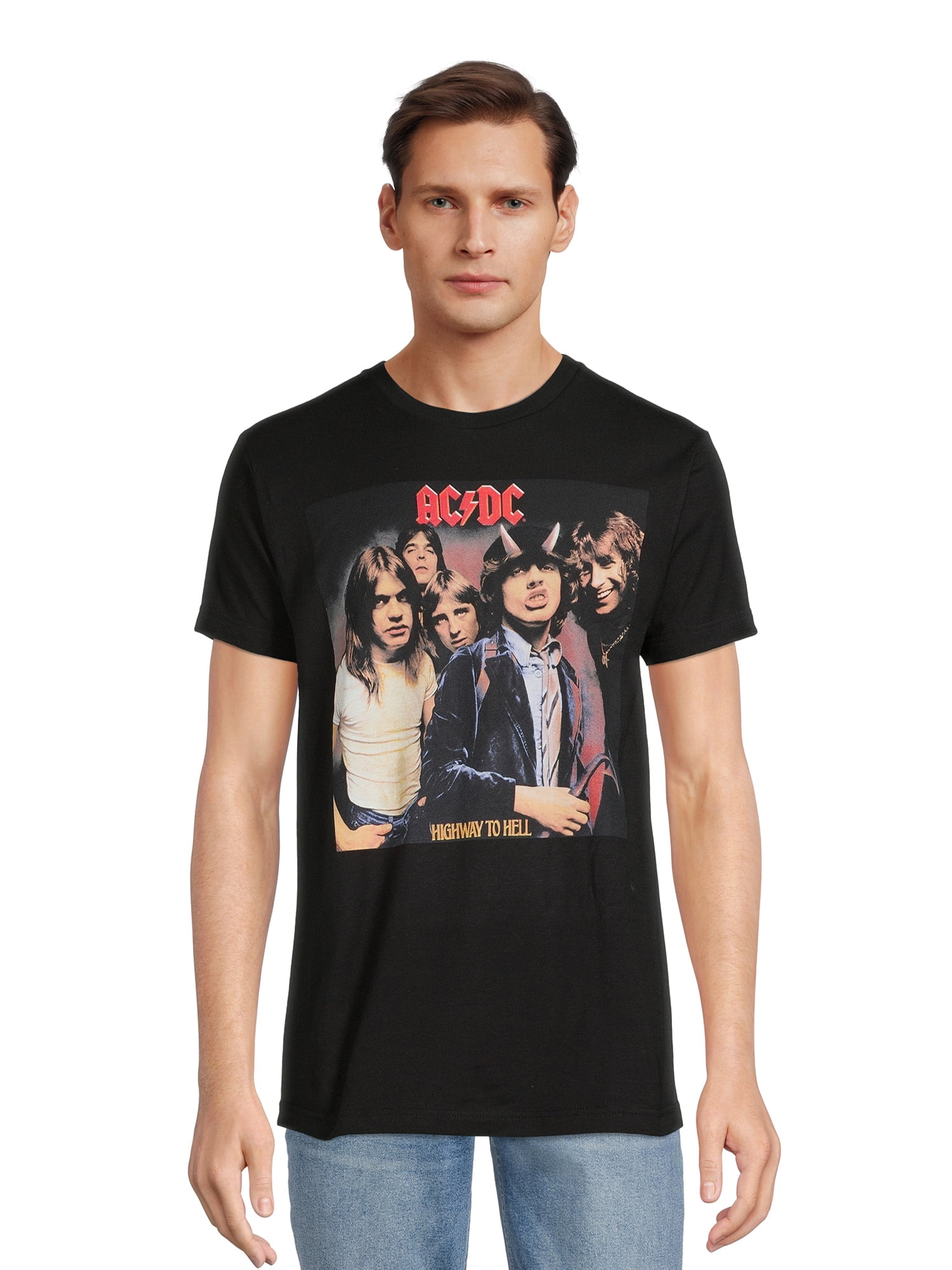 AC/DC Men's and Big Men's Graphic Tee Shirt, Sizes S-3XL - Walmart.com