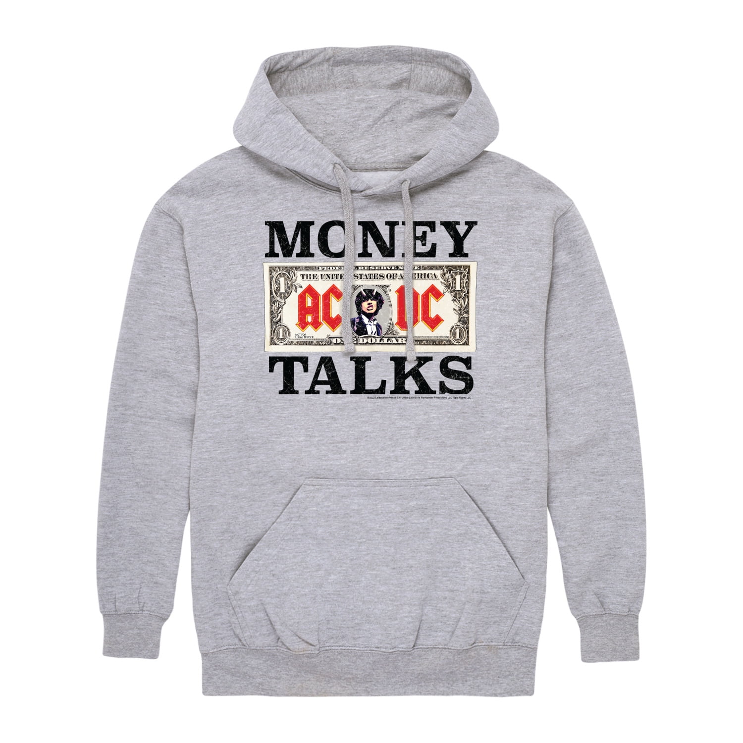 AC/DC - Money Talks - Men's Fleece Pullover Hoodie - Walmart.com