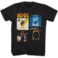 thumbnail image 1 of AC/DC Multi Albums Black Adult T-Shirt 3Xlt, 1 of 2