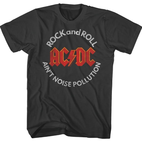 AC/DC Noise Pollution Smoke Adult T-Shirt