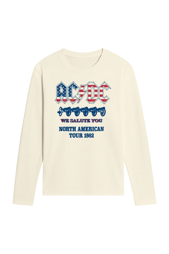 - North American Tour 1982 - Men's Long Sleeve Graphic T-Shirt