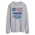 AC/DC - North American Tour 1982 - Men's Long Sleeve Graphic T-Shirt ...