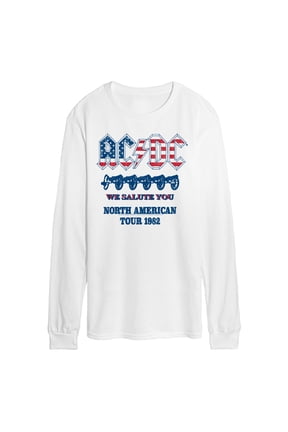 - North American Tour 1982 - Men's Long Sleeve Graphic T-Shirt