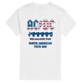 thumbnail image 1 of AC/DC - North American Tour 1982 - Men's Short Sleeve Graphic T-Shirt, 1 of 4
