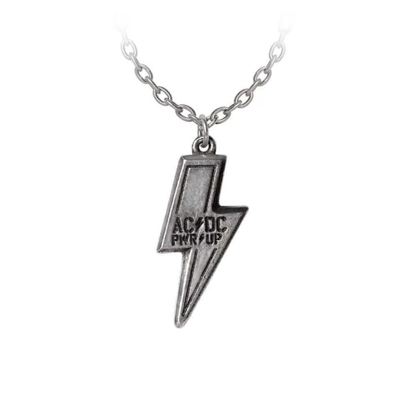 Alchemy AC/DC PWR/UP Flash Logo Pendant