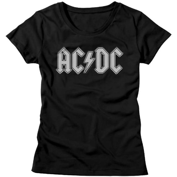 AC/DC Patch Black Junior Women's T-Shirt