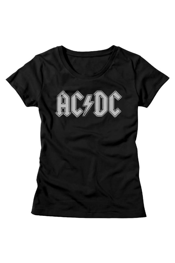 AC/DC Patch Black Junior Women's T-Shirt