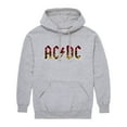 thumbnail image 1 of AC/DC - Poster Texture - Men's Fleece Pullover Hoodie, 1 of 5
