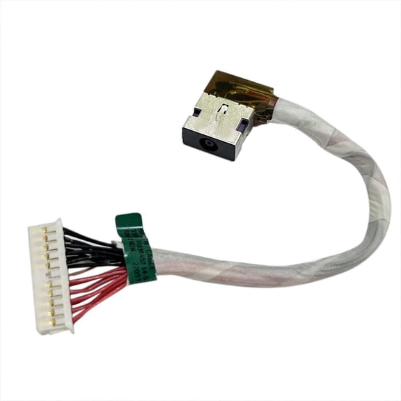 AC DC Power Jack Plug Socket Cable Harness 330W for HP OMEN 17-CK 17-CK0008CA 17-CK0010CA 17-CK0020CA 17-CK0371NR 17-CK0010NR 17-CK0020NR 17-CK0372NR P/N:M45544-S32 M57115-001