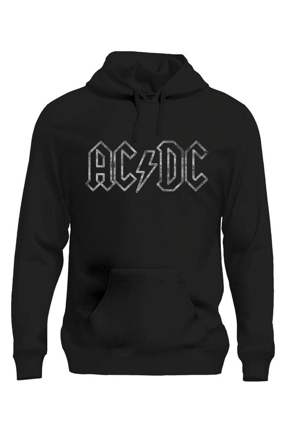 AC/DC Power Up Hoodie White Jagged Logo Rock & Roll Band Sweatshirt for Men Hoodie