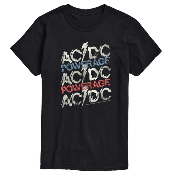 AC/DC - Powerage - Men's Short Sleeve Graphic T-Shirt