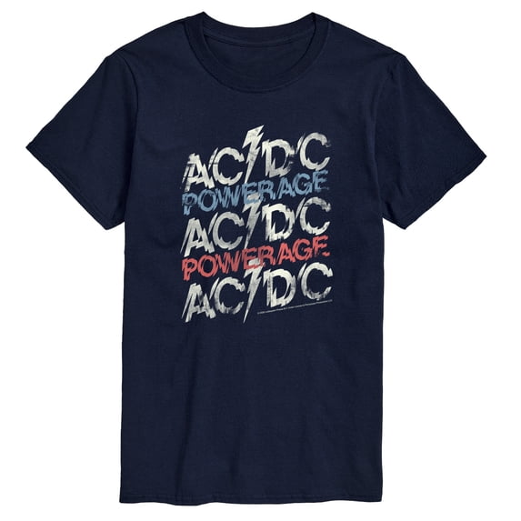 AC/DC - Powerage - Men's Short Sleeve Graphic T-Shirt