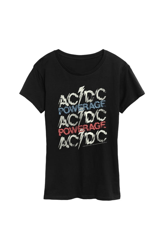 AC/DC - Powerage - Women's Short Sleeve Graphic T-Shirt