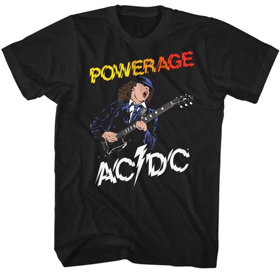AC/DC Powerage2 Black Adult T-Shirt 5Xl