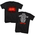 thumbnail image 1 of AC/DC Pwrup Track List Black Adult T-Shirt 4Xlt ***F&B***, 1 of 2