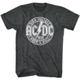 thumbnail image 1 of AC/DC R And R Black Heather Adult T-Shirt, 1 of 2