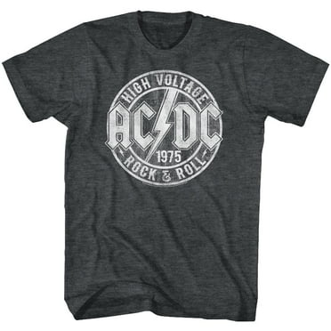AC/DC R&R Black Heather Adult T-Shirt 3Xlt