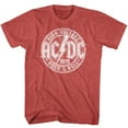 thumbnail image 1 of AC/DC R&R Red Heather Adult T-Shirt 2Xl, 1 of 2