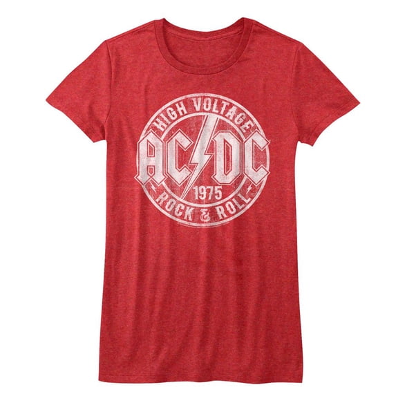 AC/DC R&R Red Heather Women's T-Shirt