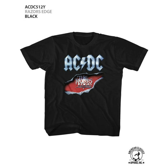 AC/DC Razor's Edge Black Children's T-Shirt