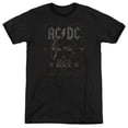 thumbnail image 1 of AC/DC Rock Label Adult Ringer T-Shirt Black, 1 of 2