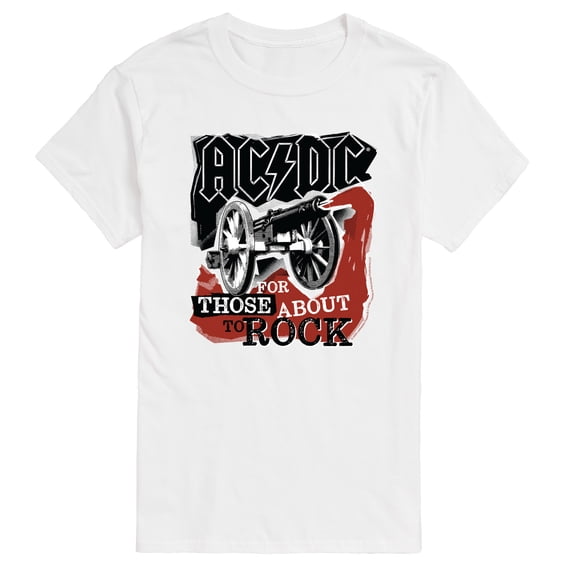 AC/DC - Rock Strokes - Men's Short Sleeve Graphic T-Shirt - Walmart.com