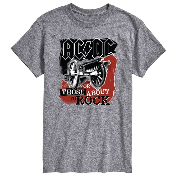 AC/DC - Rock Strokes - Men's Short Sleeve Graphic T-Shirt - Walmart.com