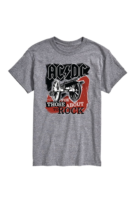 AC/DC - Rock Strokes - Men's Short Sleeve Graphic T-Shirt
