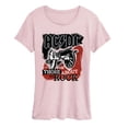 thumbnail image 1 of AC/DC - Rock Strokes - Women's Short Sleeve Graphic T-Shirt, 1 of 3