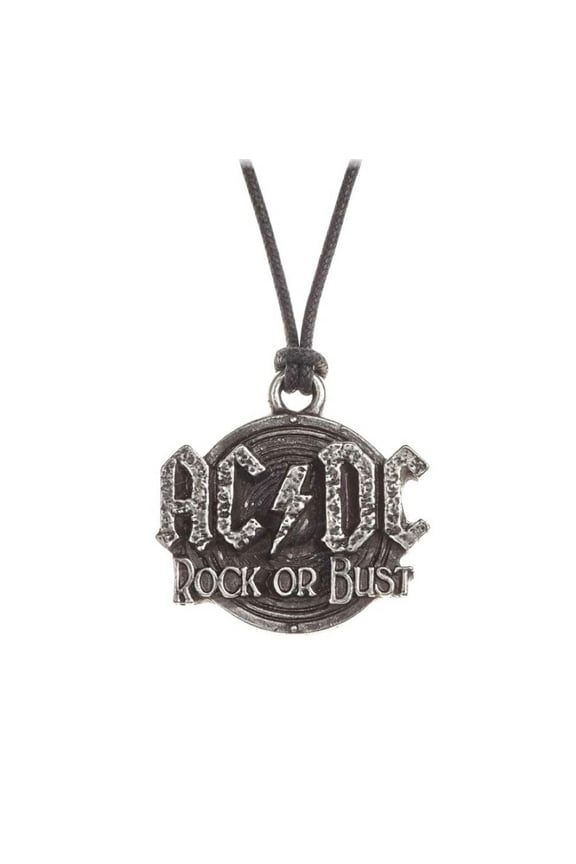 AC/DC - Rock or Bust Metal Pendant Necklace