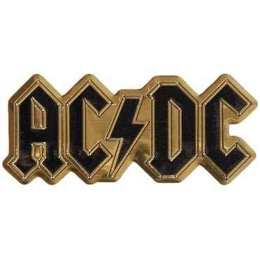 AC/DC Band Logo Vinyl Decal Sticker – For Car Window, Laptop, Wall (TLK Designs)