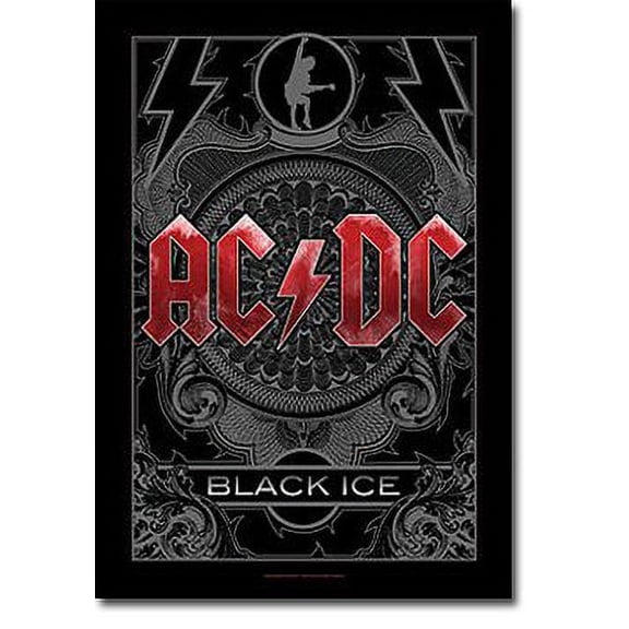 AC/DC Textile Poster (Black Ice)