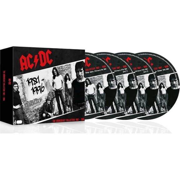 AC/DC  The Broadcast Collection 19811996 [Limited Edition 4CD Box Set][Audio CD]