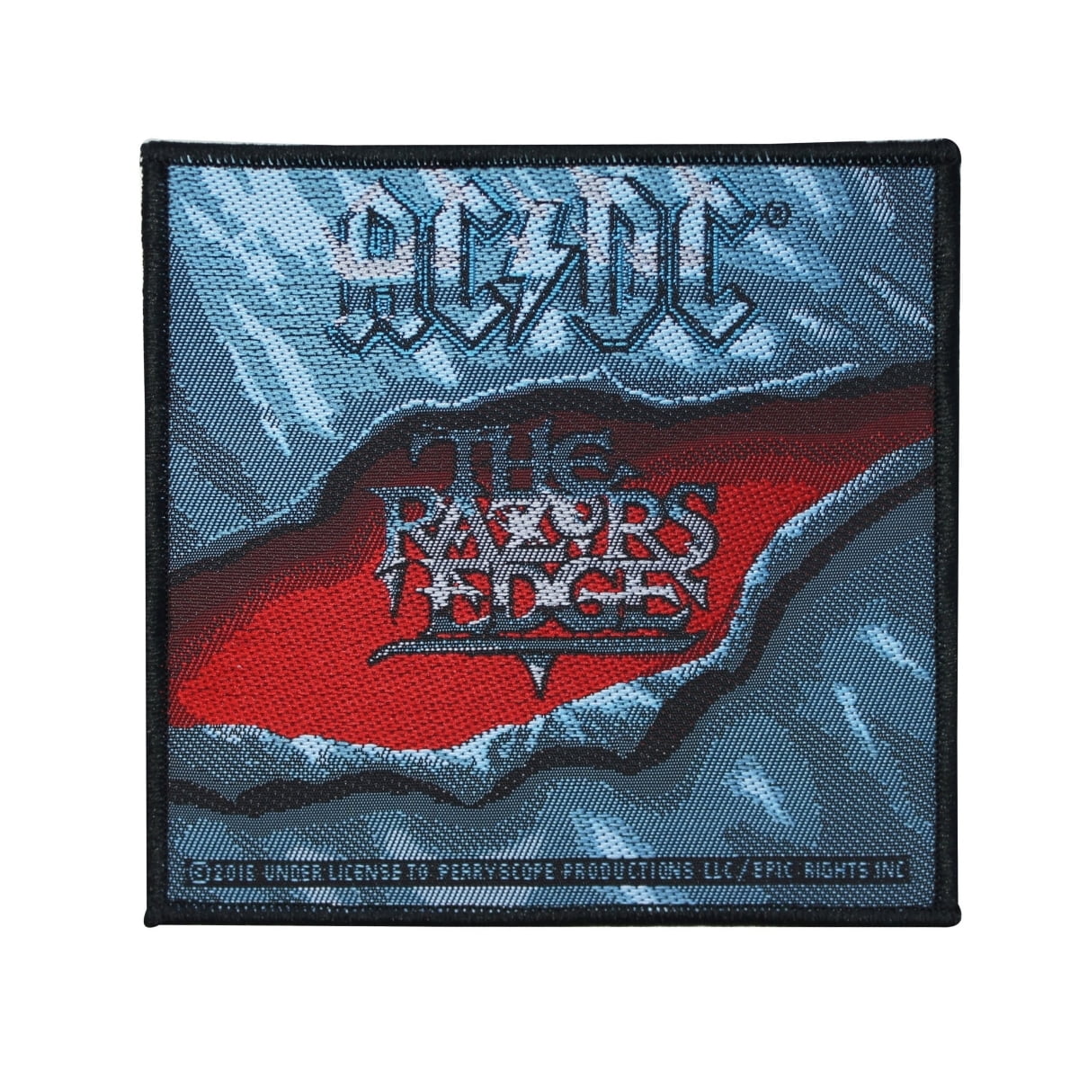 AC/DC The Razors Edge Album Cover Official New Black Woven Patch (10cm ...