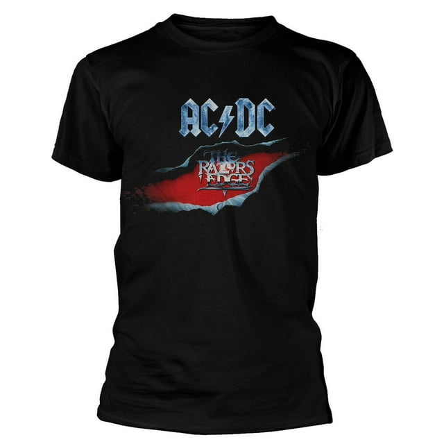 AC/DC The Razors Edge Black T-Shirt NEW OFFICIAL - Walmart.com