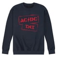 thumbnail image 1 of AC/DC - Tnt Stencil - Men's Crew Fleece Sweatshirt, 1 of 5
