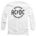 thumbnail image 1 of AC/DC Tour Emblem Unisex Adult Long-Sleeve T-Shirt White, 1 of 2