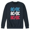 thumbnail image 1 of AC/DC - USA Stack - Men's Crew Fleece Sweatshirt, 1 of 5