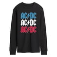 thumbnail image 1 of AC/DC - USA Stack - Men's Long Sleeve Graphic T-Shirt, 1 of 3