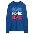 thumbnail image 1 of AC/DC - USA Stack - Men's Long Sleeve Graphic T-Shirt, 1 of 4
