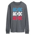 AC/DC - USA Stack - Men's Long Sleeve Graphic T-Shirt - Walmart.com