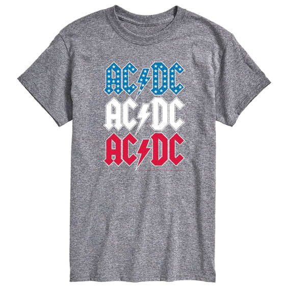 AC/DC - USA Stack - Men's Short Sleeve Graphic T-Shirt