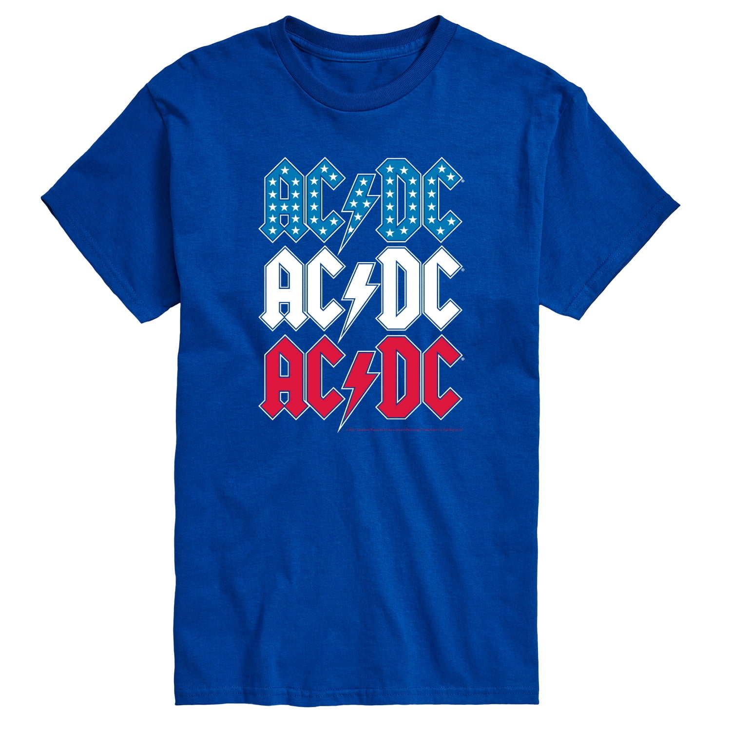 AC/DC - USA Stack - Men's Short Sleeve Graphic T-Shirt - Walmart.com