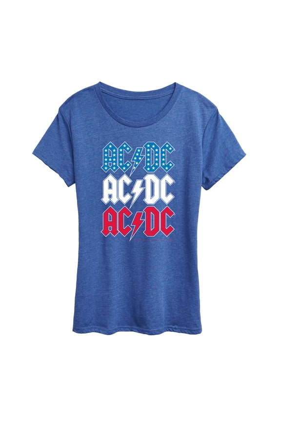 - USA Stack - Women's Short Sleeve Graphic T-Shirt