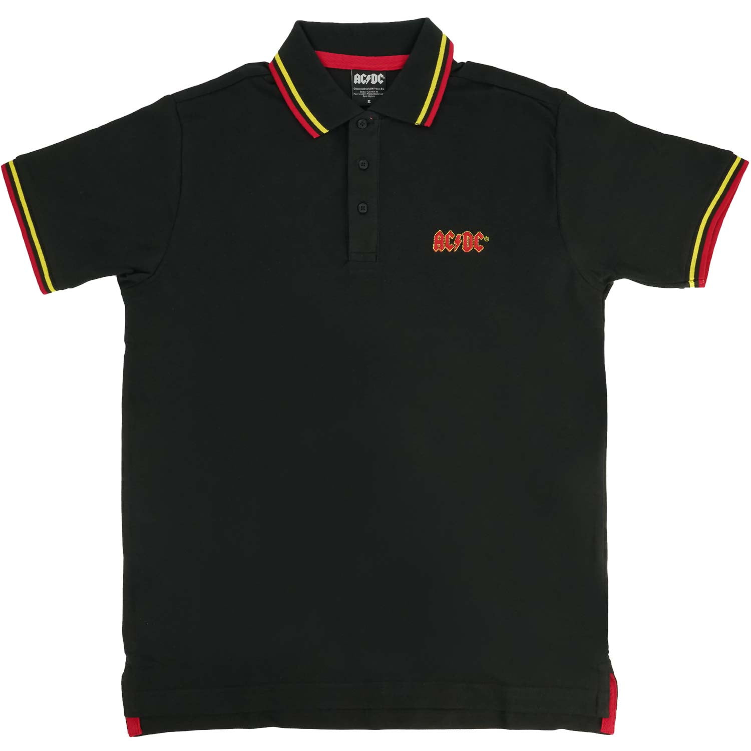 AC/DC Unisex Polo Shirt Classic Logo (Large) - Walmart.com